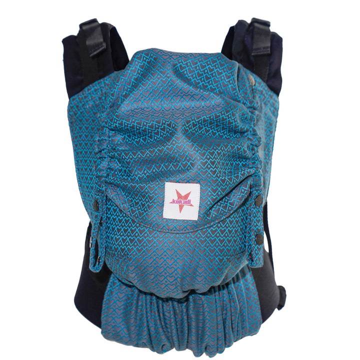 KOKADI Babytrage Flip Heart2Heart (Babysize) – Ergonomisch, sicher & anpassbar, handgefertigt aus 10