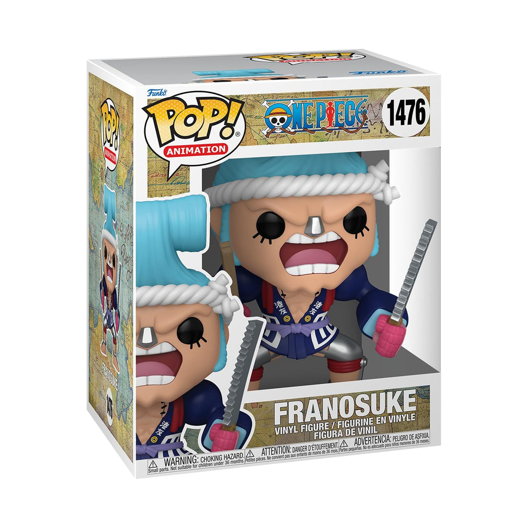 Funko Pop! Super: One Piece - Franky - Franosuke - (Wano) - Vinyl-Sammelfigur - Geschenkidee - Offiz