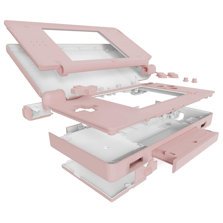 eXtremeRate Full Gehäuse Case für Nintendo DS Lite NDSL, DIY-Ersatz Voll Hülle&Knöpfen&Screen Protec
