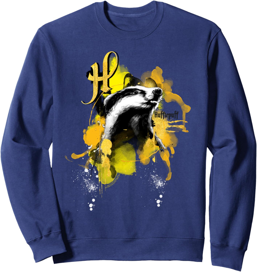Harry Potter Urban Elegance Hufflepuff Badger Sweatshirt