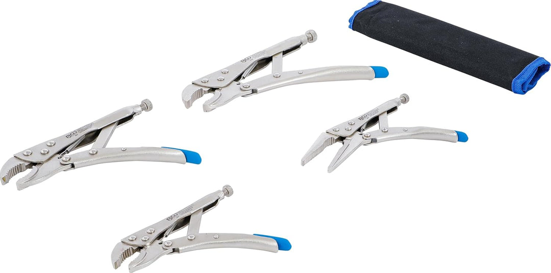 BGS 494 | Gripzangen-Satz | 4-tlg. | Gripzange 140 / 185 / 220 mm | Langbeck-Gripzange 175 mm | inkl