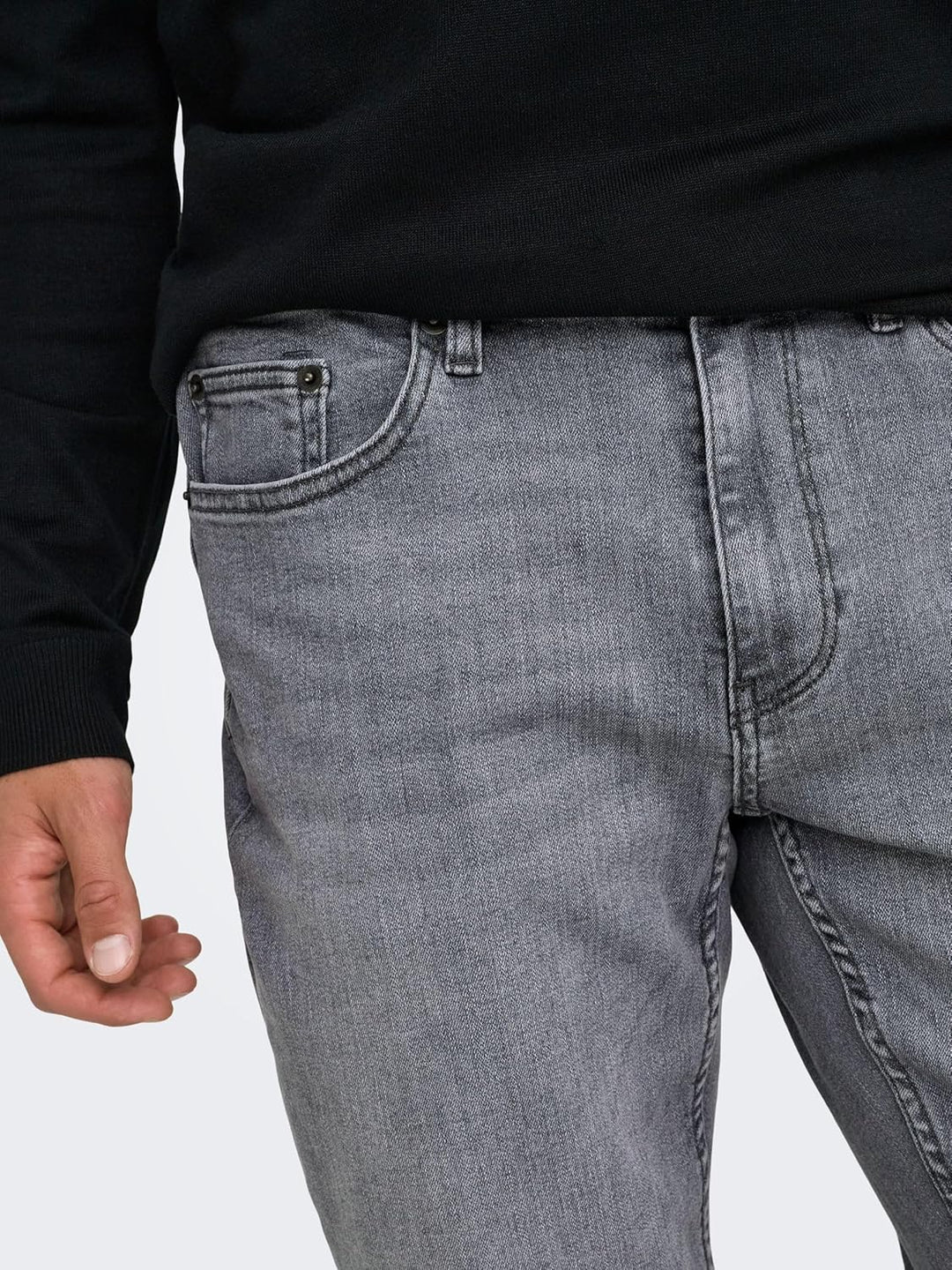 Only & Sons Male Normal geschnitten Jeans ONSWEFT Mittlere Taille Normal geschnitten Jeans 27W / 32L