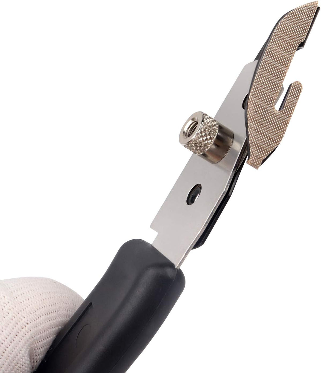Professionelle Folienschneider Sicherheitsmesser mit Extra 3 STK. PTFE Beschichtung Aufkleber, 10 ST