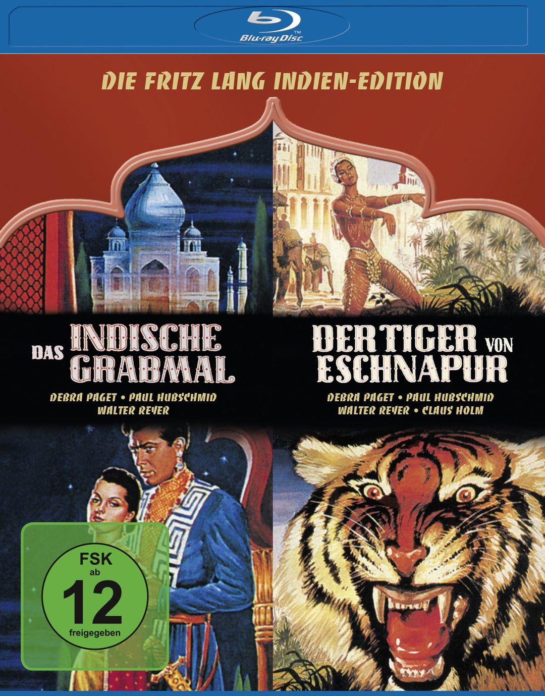 Fritz Lang - Indien Edition Box [Blu-ray], Blu-ray