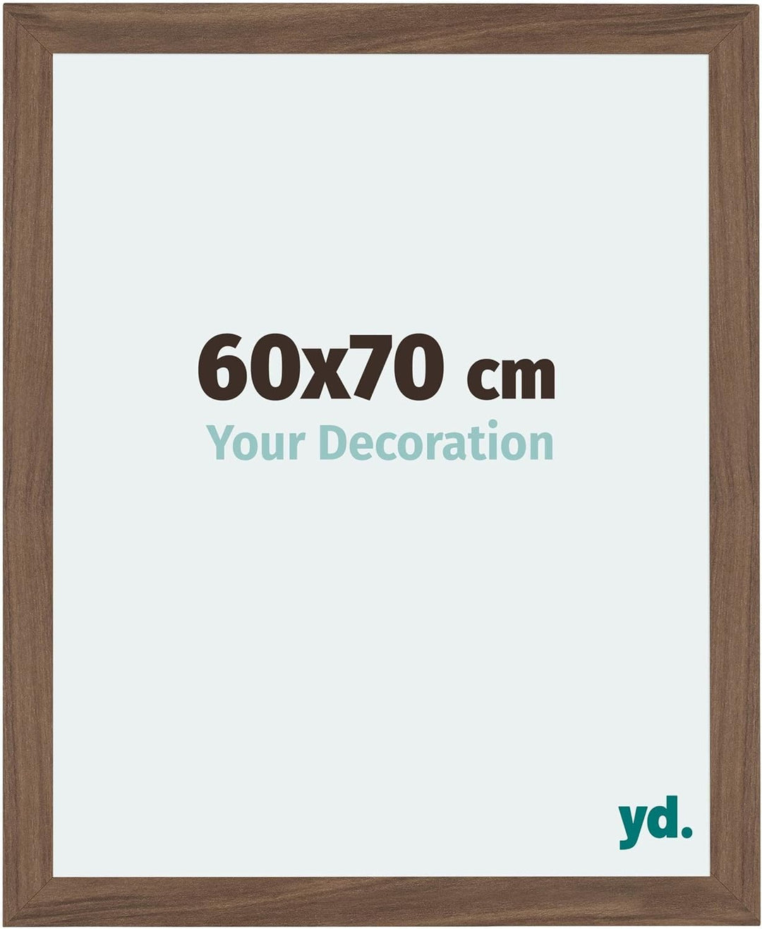 yd. Your Decoration - Bilderrahmen 60x70 cm - Bilderrahmen aus MDF mit Acrylglas - Antireflex - Ausg