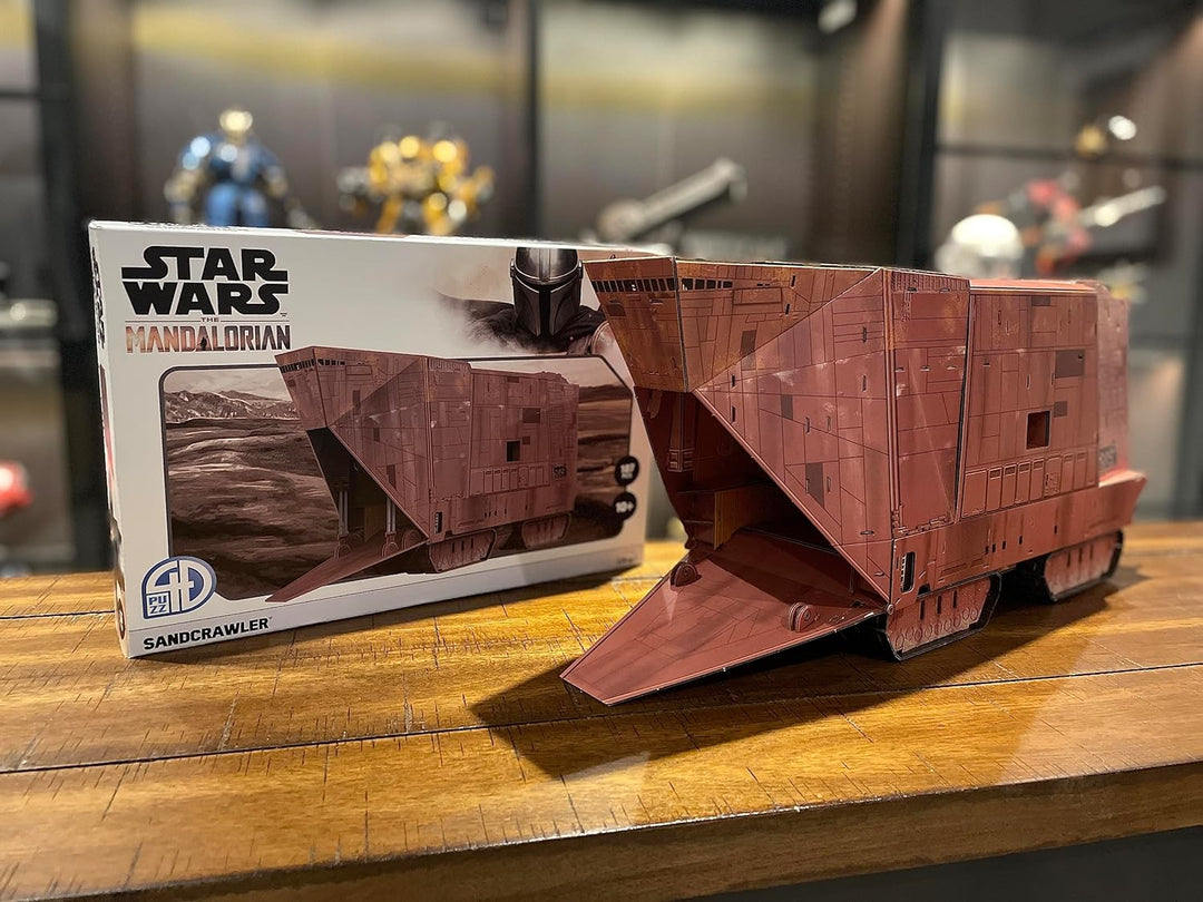 University Games U08560 Star Wars The Mandalorian Sandcrawler Modellbausatz