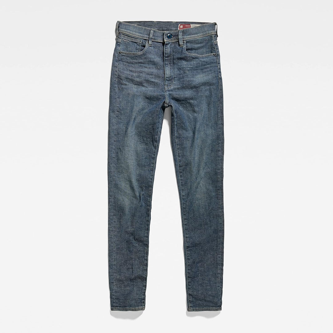 G-STAR Damen Kafey Ultra High Skinny Jeans 25W / 30L Blau (Faded Blues D15578-d106-d135), 25W / 30L