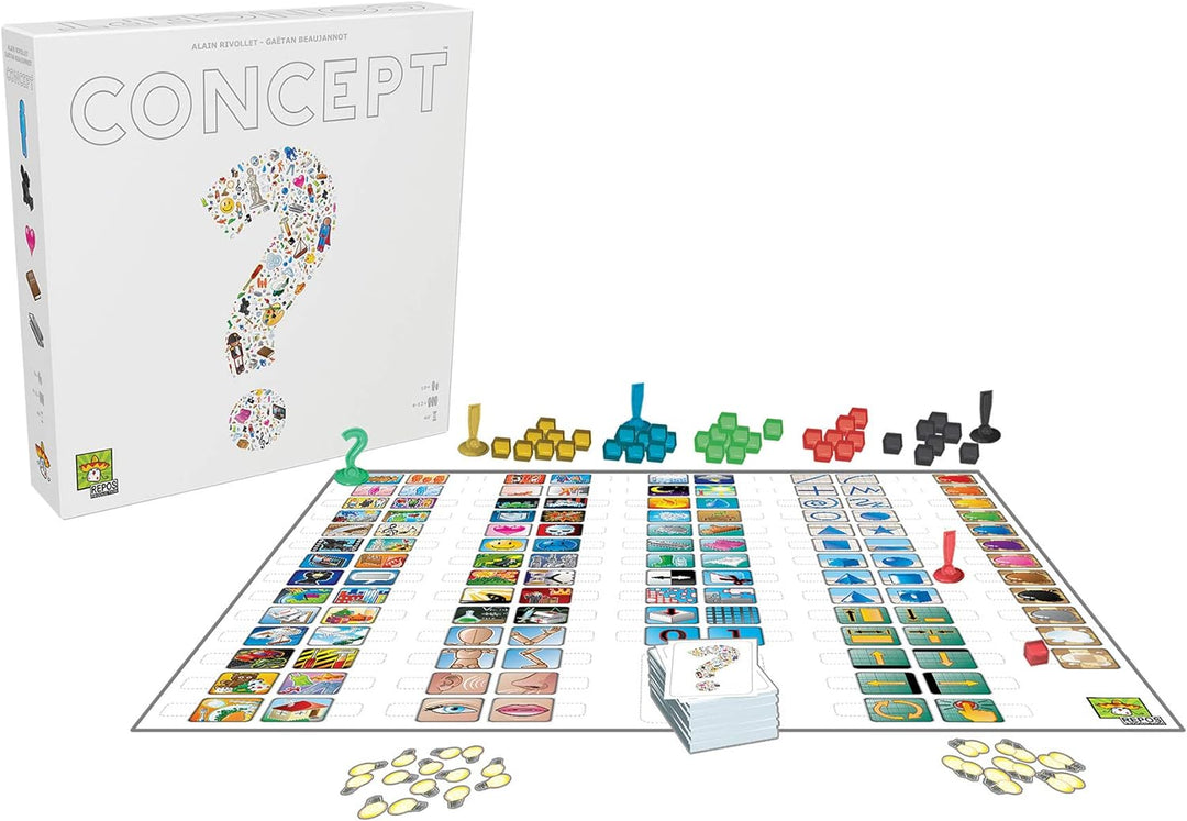 Repos Production -Concept – Erraten Sie Hunderte von Objekten, Zeichen und Titeln, indem Sie univers