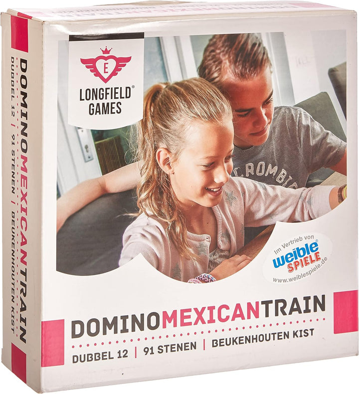 Weible Spiele 04394 - Domino Mexican Train Doppel