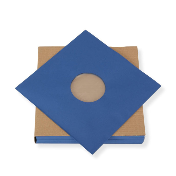LP Innenhüllen blau (100 St.) für Langspielplatten Maxi Single Vinyl Schallplatten 309x301/304 mm ge