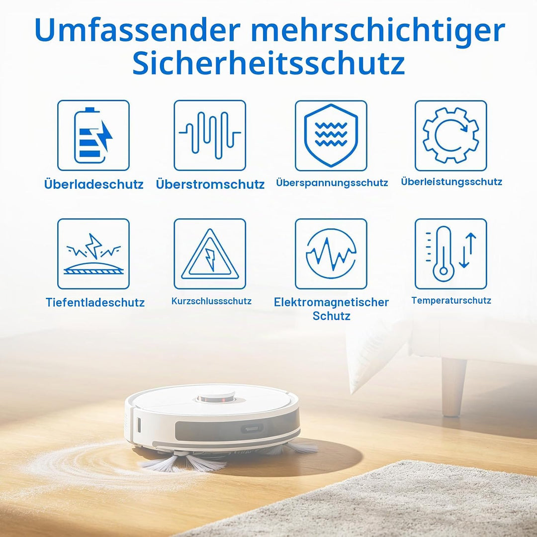 5600mAh Akku für Dreame F9 D9 D9 Pro D9 Max L10 Pro Z10 Pro L10S Ultra Staubsauger – Ersatzbatterie,