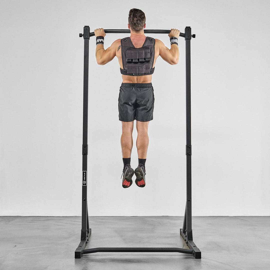 Eric Flag - Klimmzugstange, verstellbar von 105 cm bis 210 cm, für Krafttraining, Calisthenics, Home