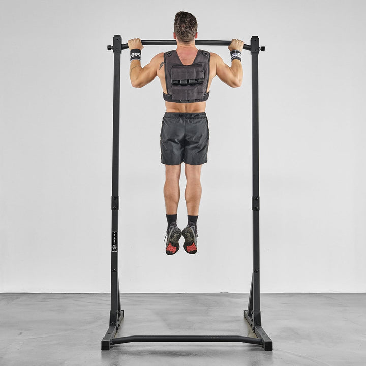 Eric Flag - Klimmzugstange, verstellbar von 105 cm bis 210 cm, für Krafttraining, Calisthenics, Home