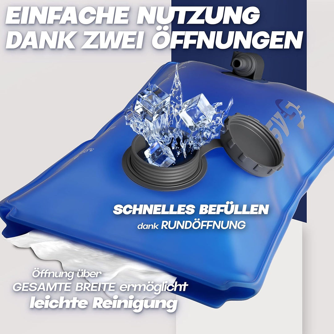 SASMO® Trinkblase 3l | mit Magnet Clip, Trinkblase 3L - Magnet Clip