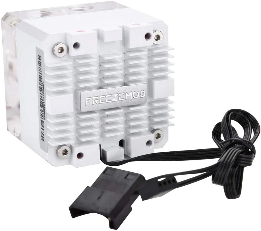 Goshyda Computer-Wasserpumpe, Integriertes Design 3000 U/Min Wasserpumpentank mit Schneller Wärmeabl