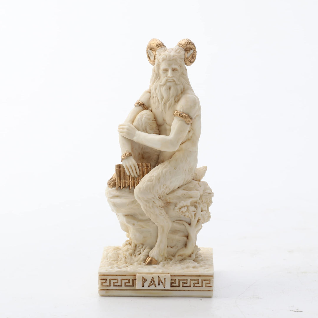 Veronese Design Griechische Götter Miniaturfigur (Pan, mehrfarbig), Pan Mehrfarbig