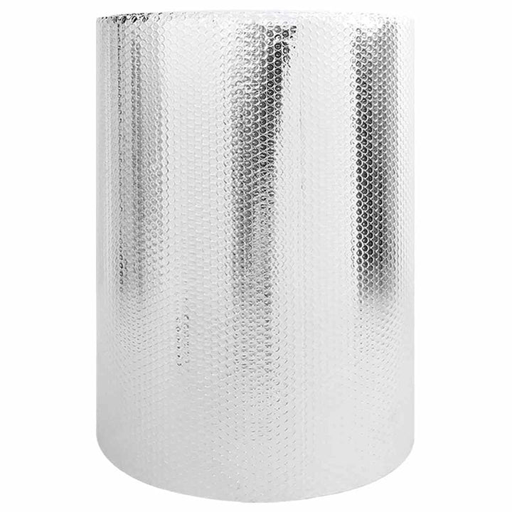 vidaXL Heizkörper-Reflektorfolie Silber 30 x 0,6 m Polyethylen, Heizkörperreflektor für Wohnzimmer,