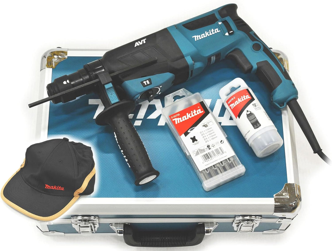 Makita HR2631FT13 Kombihammer für SDS-PLUS 26 mm im Alukoffer im Alukoffer Basic