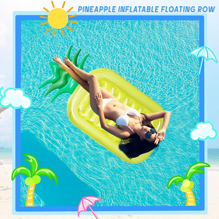 ACTOYS Luftmatratze Wasser Erwachsene Kinder, Luftmatratze Pool Aufblasbare, Aufblasbare Schwimmbett
