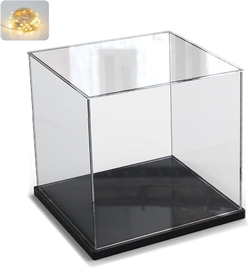 ELEpure acryl vitrine schaukasten transparente für Kollektion Lego Figuren Modell staubdichte Aufbew