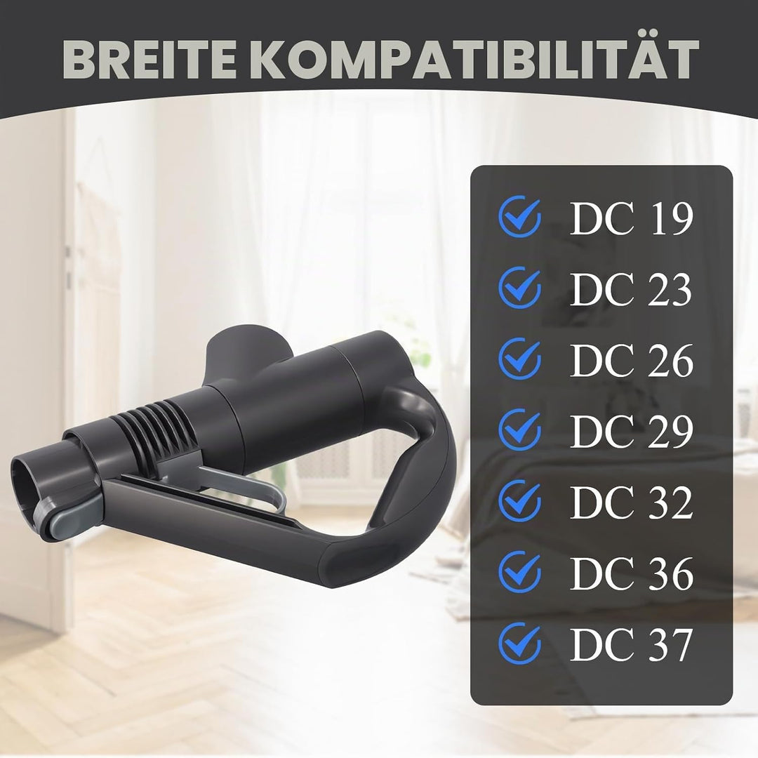 Ersatzgriff für Dyson DC29 DC19 DC20 DC23 DC26 DC52 DC37 DC33C DC32 DC36 DC48, Handgriff Staubsauger