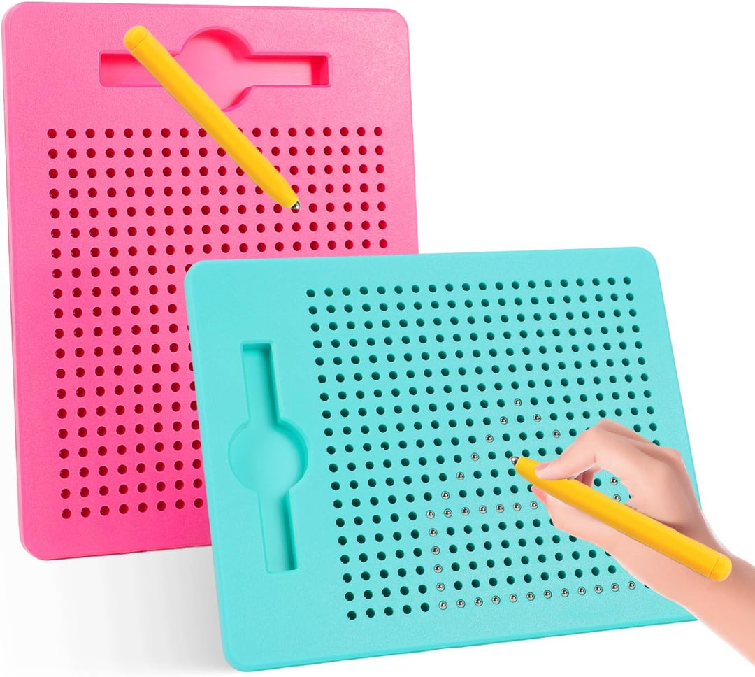 AIVORO 2 Stück Kinder Magnetische Zeichenbretter: Kinderdas Magische Magnetspiel - Kleines Magnetisc