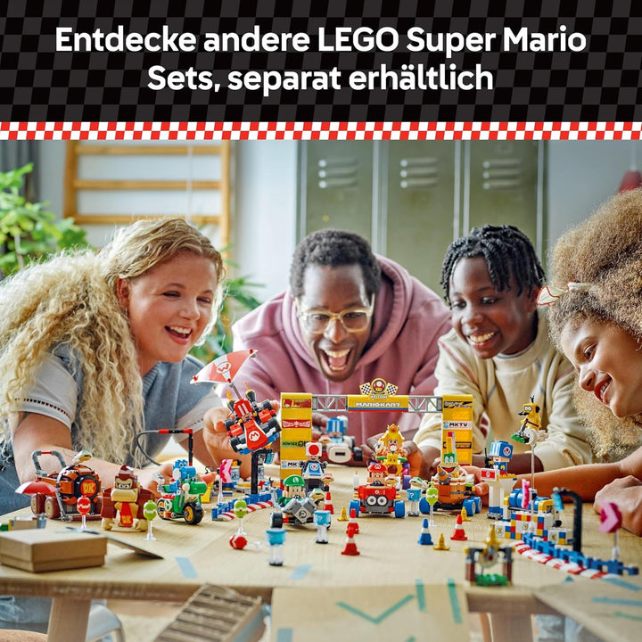 LEGO Super Mario: Mario Kart – Baby Mario vs. Baby Luigi, Nintendo Figuren zum Sammeln, 2 baubare Sp