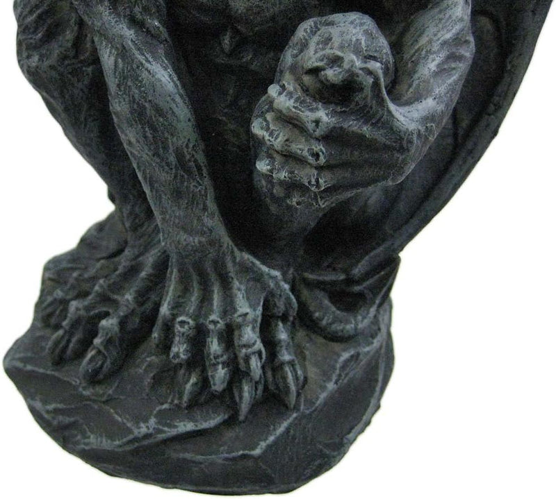Gargoyle Figur hockend - Fantasy Deko