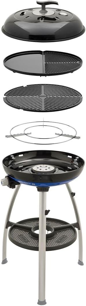 CADAC - Carri Chef 50 Grill2Braai/BBQ - 50mBar - Stahl - Alumimium - Kunststoff - Gas Barbecue. Gril