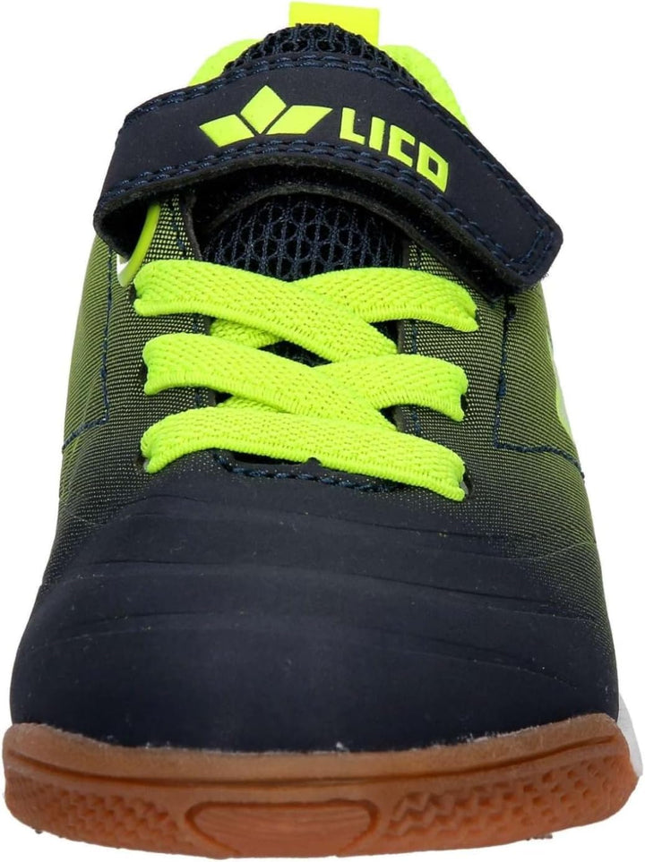 Lico Unisex Kinder Marlin Vs Hallenturnschuhe 33 EU Marine Lemon, 33 EU Marine Lemon