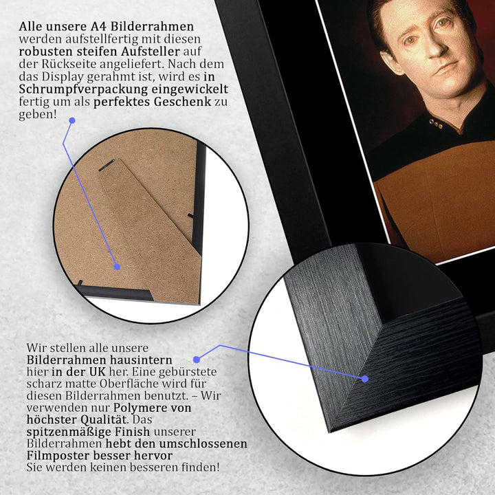 HWC Trading FR A4 Brent Spiner Star Trek Data Geschenke Gedruckt Signiert Autogramm Bild Für Fernseh