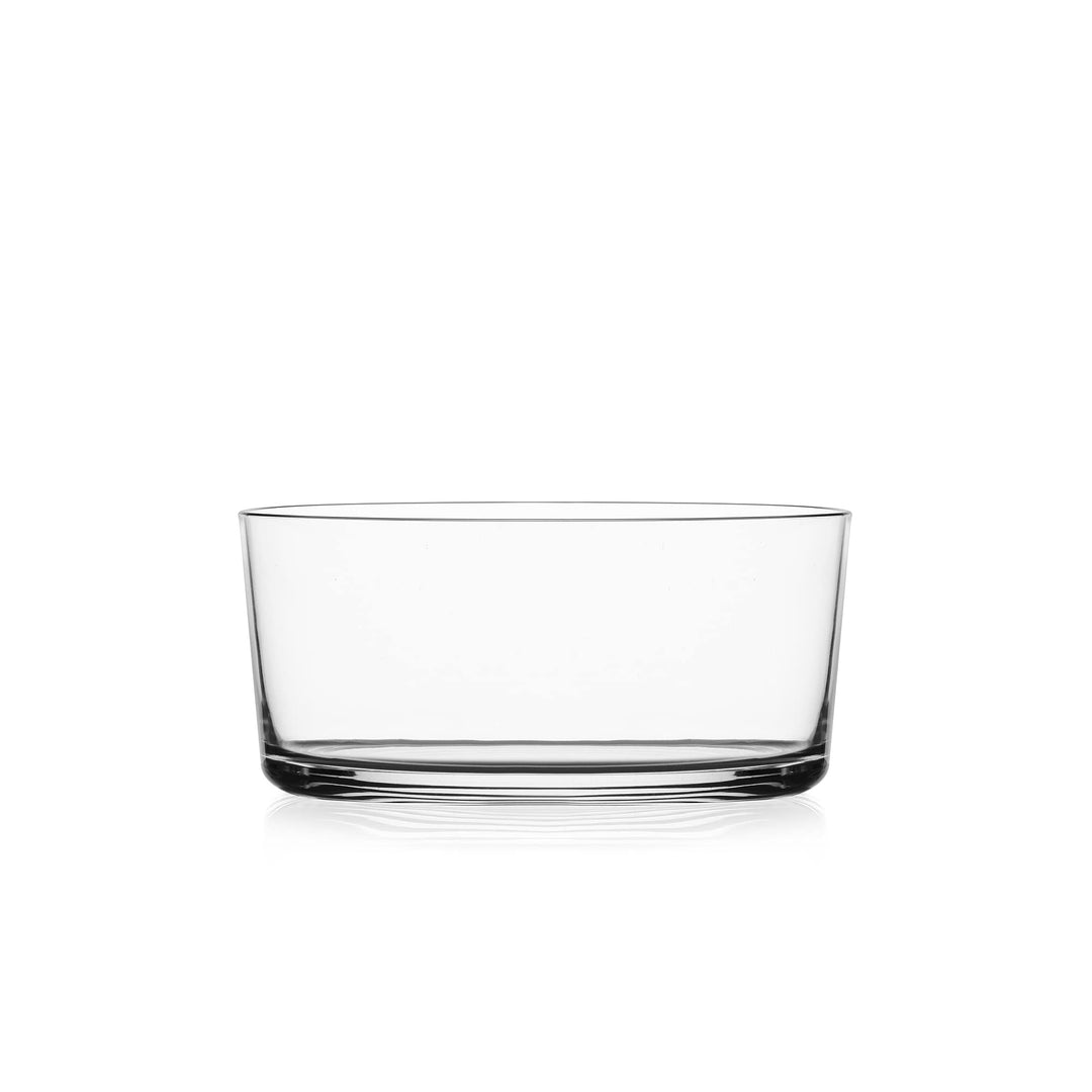 Ichendorf Milano Set mit 2 Schalen, Transparent, Kollektion Mediterraneo, 40 cl, Borosilikatglas, Ha