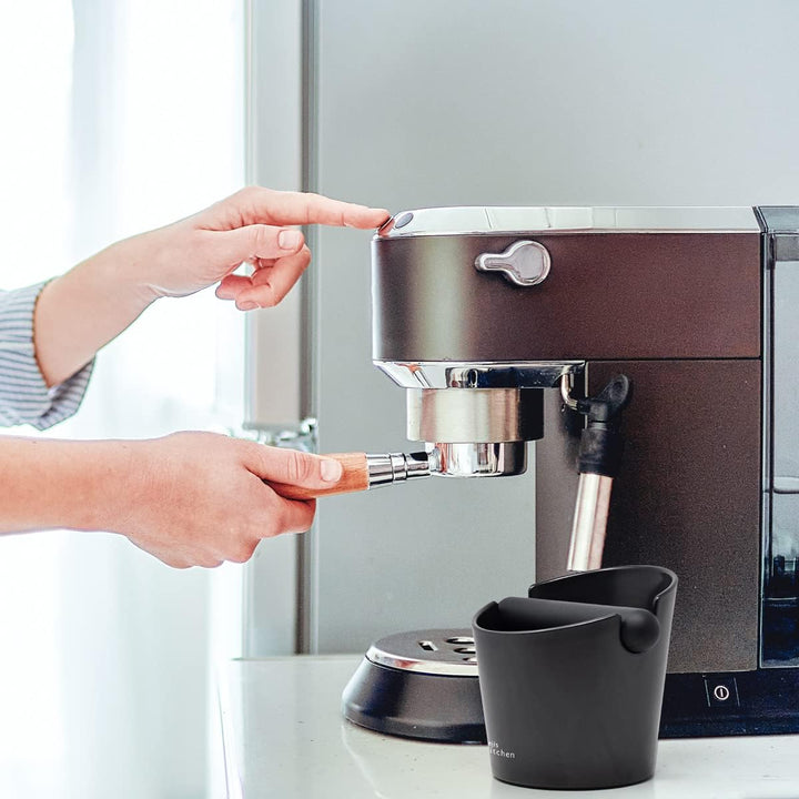 Joeji's Kitchen Abklopfbehälter Klopfbox für Siebträger Zubehör Maschinen Espresso - Knock Box Absch
