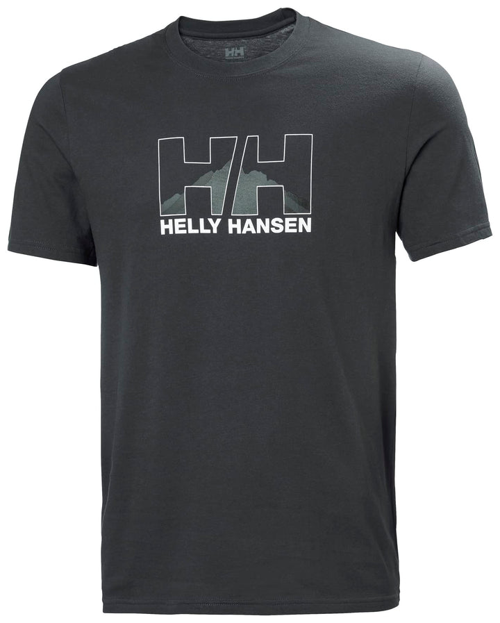 Helly Hansen Herren Nord Graphic T-Shirt Ebenholz M, Ebenholz M