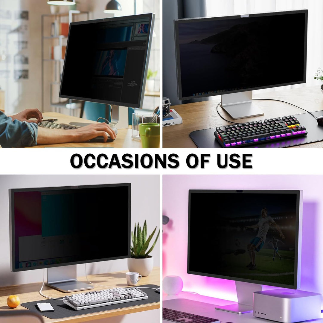 PYS Blickschutzfolie für Apple Studio Display 27 Zoll Monitor Selbstklebend Abnehmbar Blickschutzfil