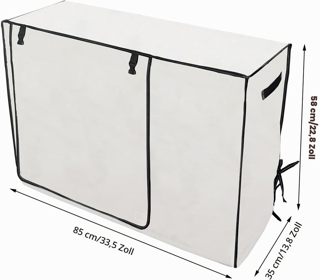 Klimaanlagenabdeckung Aussen 85x35x58cm, Abdeckung für Klimaanlage mit Schnalle, Wasserdichtes Oxfor
