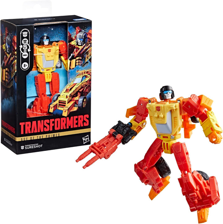 Transformers Age of The Primes Deluxe-Klasse Targetmaster Sureshot Action-Figur