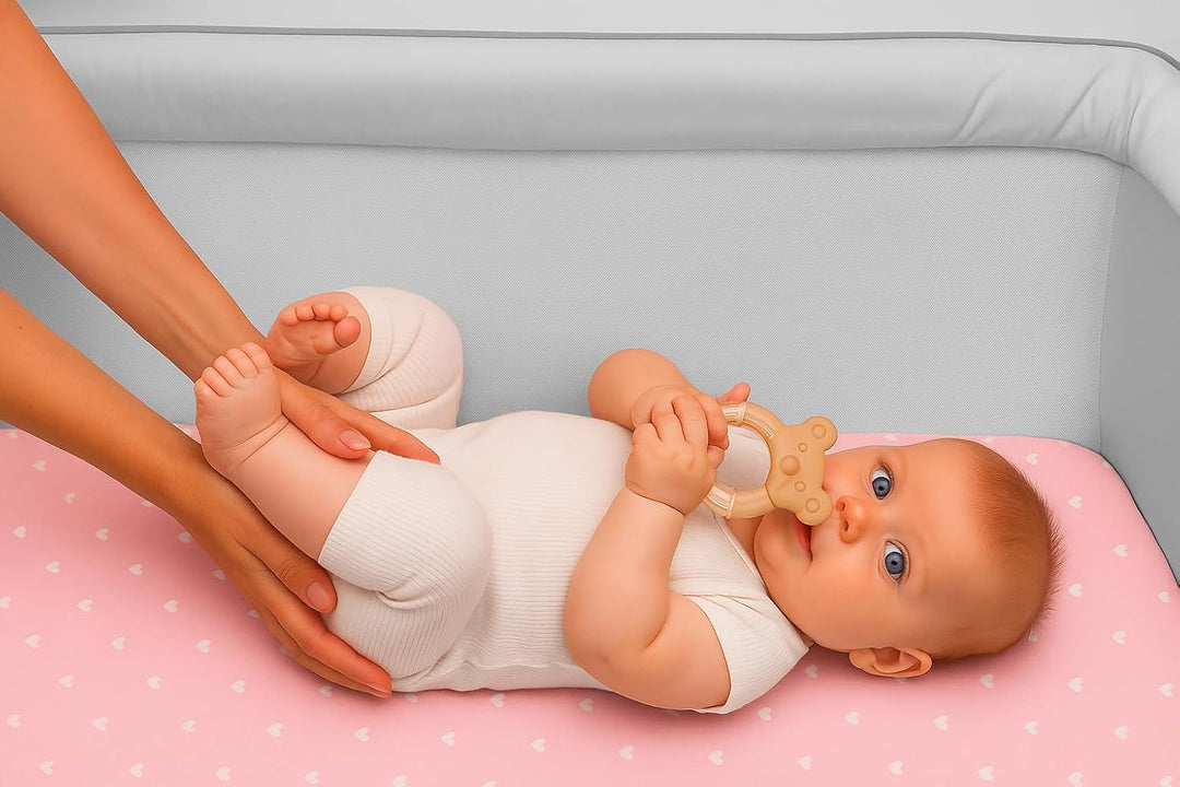 Lovely Hippo 2X Spannbettlaken 50x83 100% Baumwolle - Kompatible Spannbettlaken 50x83 cm - Set 2X (R