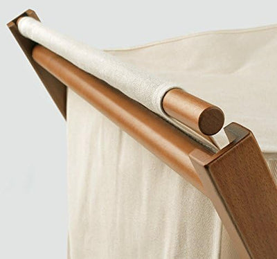 ARREDAMENTI ITALIA Wäschesammler Banny, Holz - Faltbar - abnehmbare Tasche - Farbe: Kirsche - AR-It