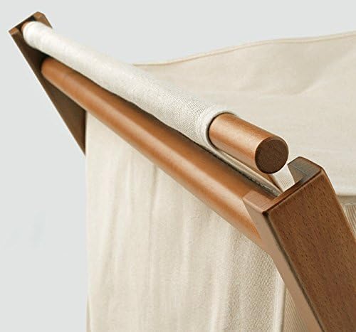 ARREDAMENTI ITALIA Wäschesammler Banny, Holz - Faltbar - abnehmbare Tasche - Farbe: Kirsche - AR-It