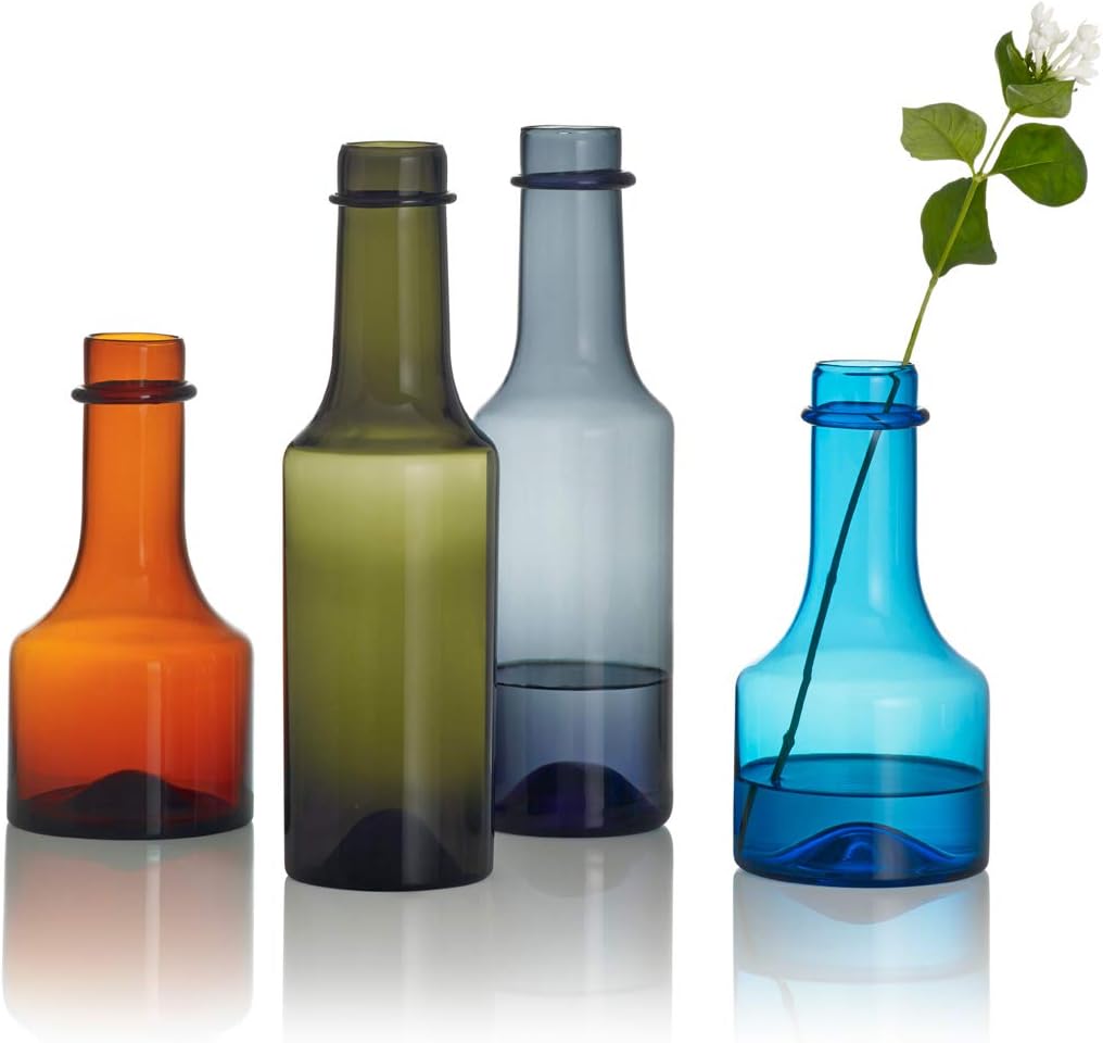 Iittala Art Glass Bottle von Tapio Wirkkala, Kupfer