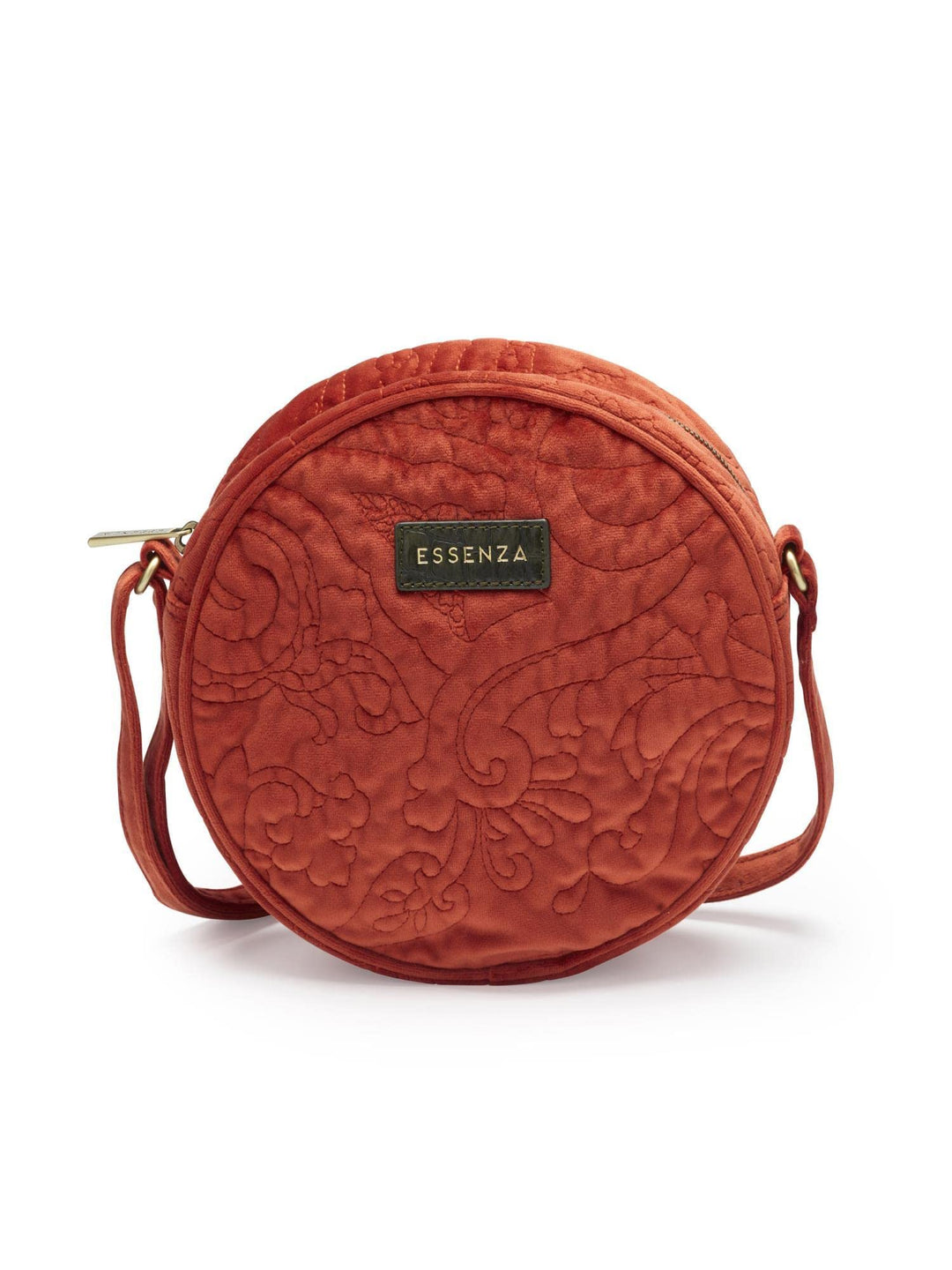 Essenza Schultertasche Reese Velvet Grösse One Size Orange, Orange