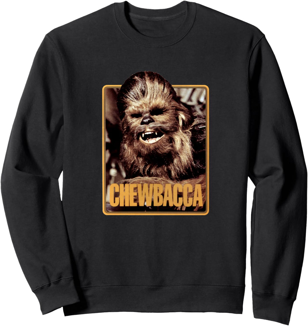 Star Wars Chewbacca Vintage Trading Card Retro Sweatshirt
