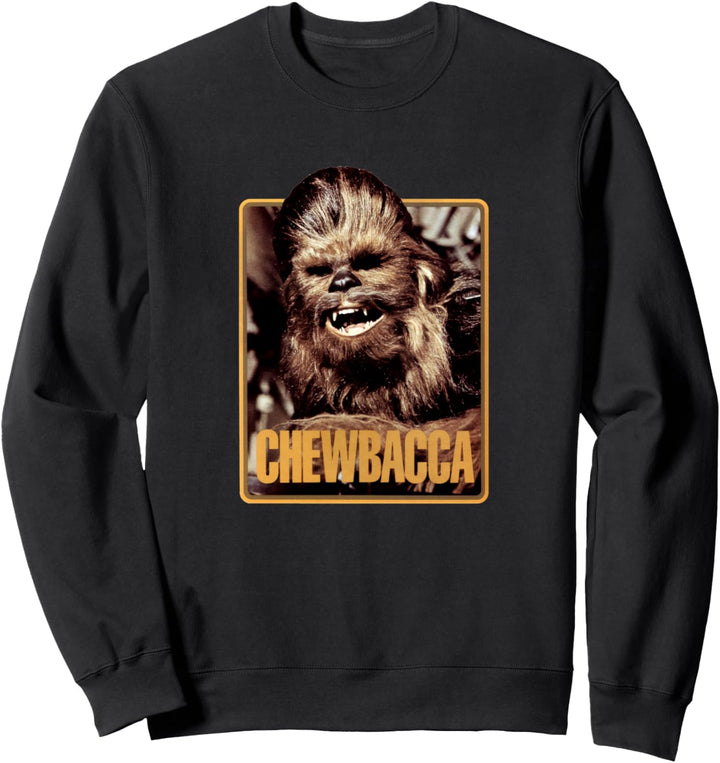 Star Wars Chewbacca Vintage Trading Card Retro Sweatshirt