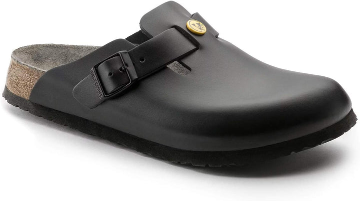 BIRKENSTOCK Herren Clogs Boston ESD, Schwarz