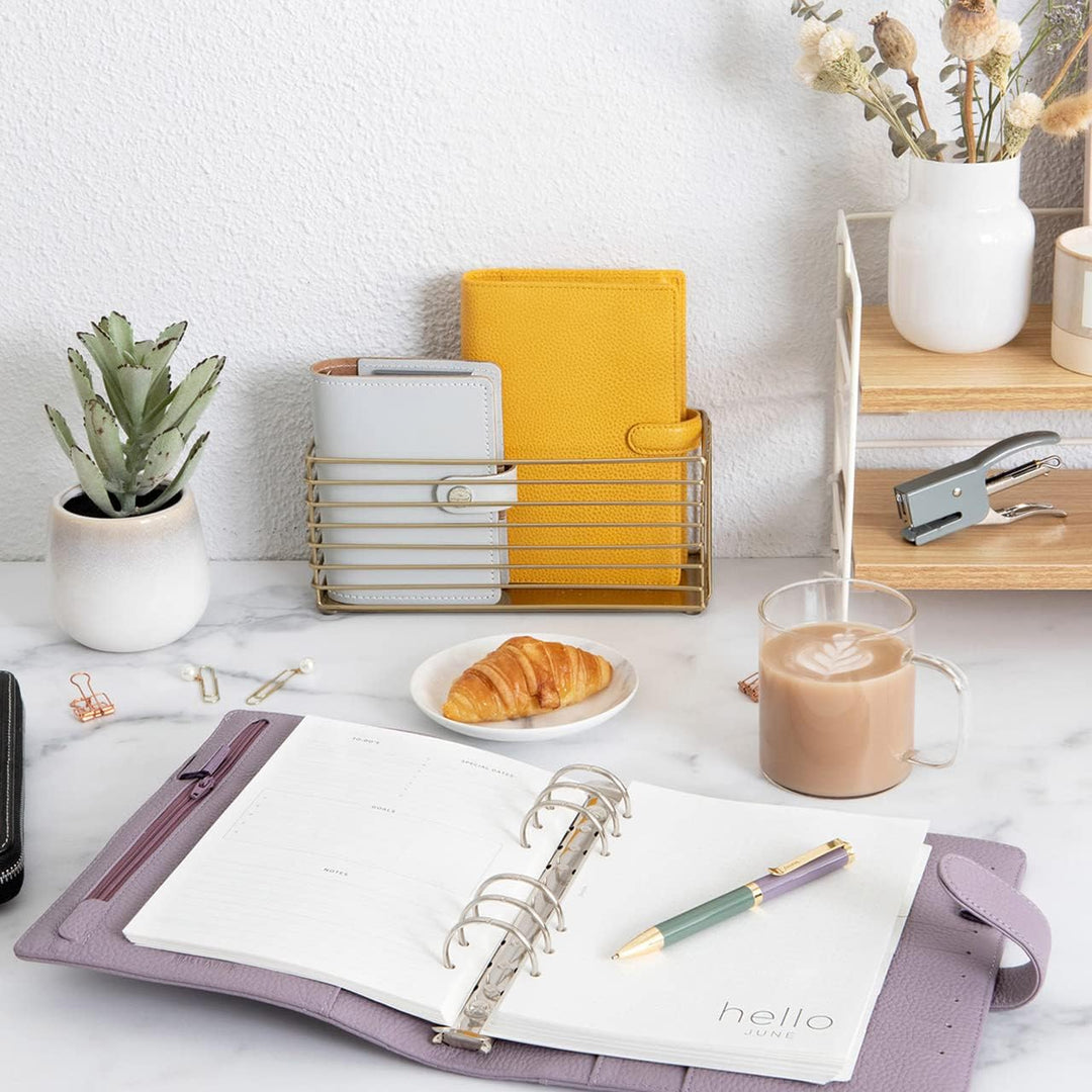 Filofax 022640 A5 Organiser Norfolk lavendel