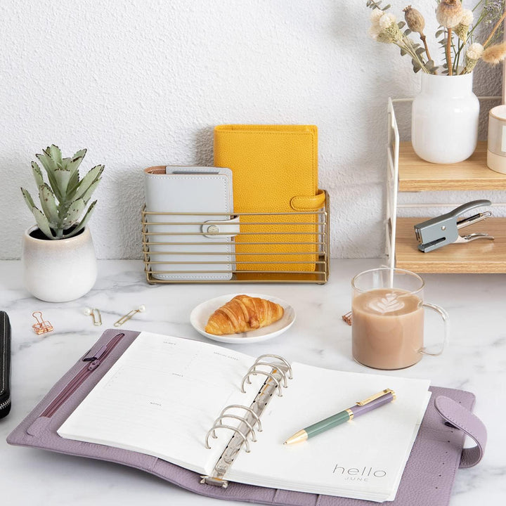 Filofax 022640 A5 Organiser Norfolk lavendel