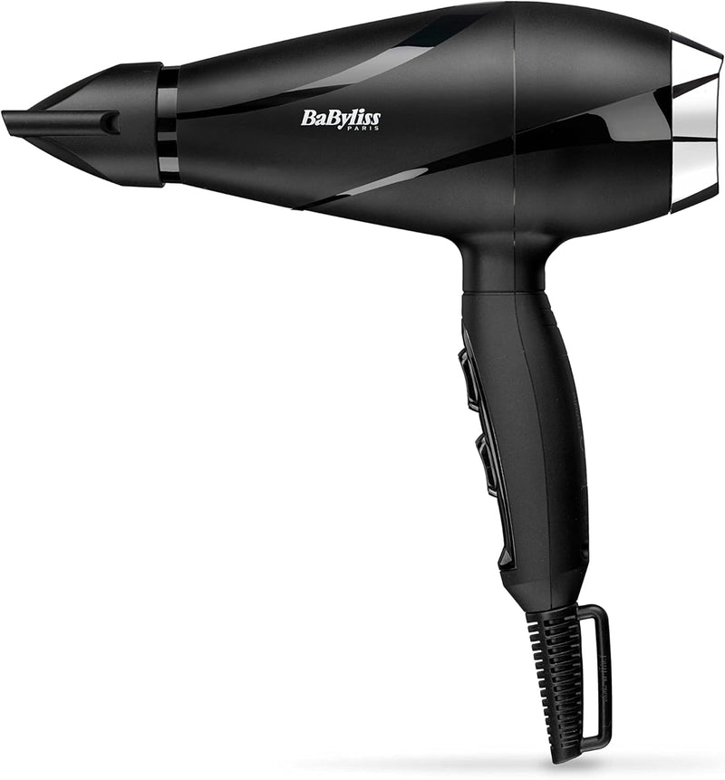 BaByliss 6713DE Haartrockner, Schwarz New Schwarz, New Schwarz