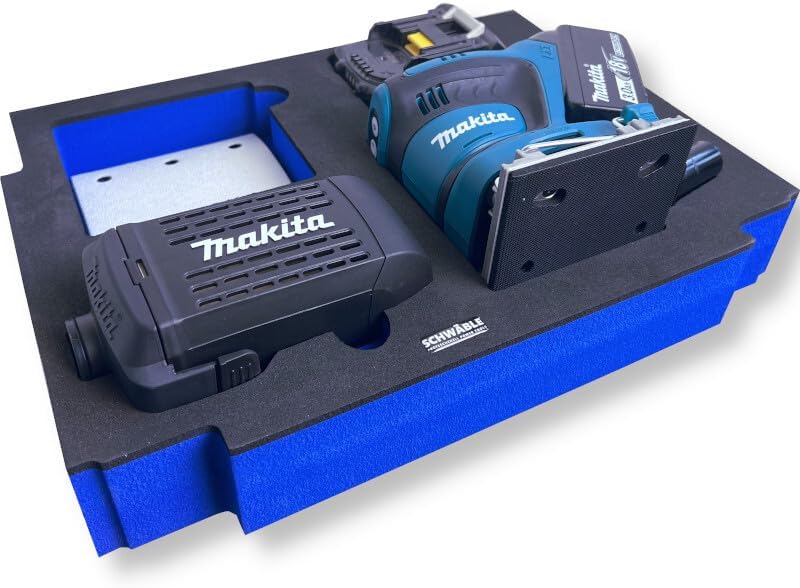 Schaumeinlage Schaumstoffeinlage für Makita Schwingschleifer DBO480 484