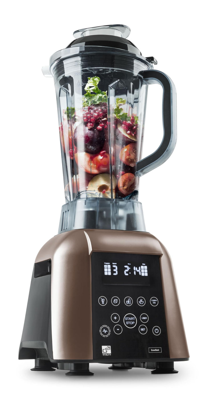 Blender G21 Excellent, Braun, 1.700 W, 32.000 U/min, BPA-frei, Behälter von 2,5 l, 11 Programme, 4 J